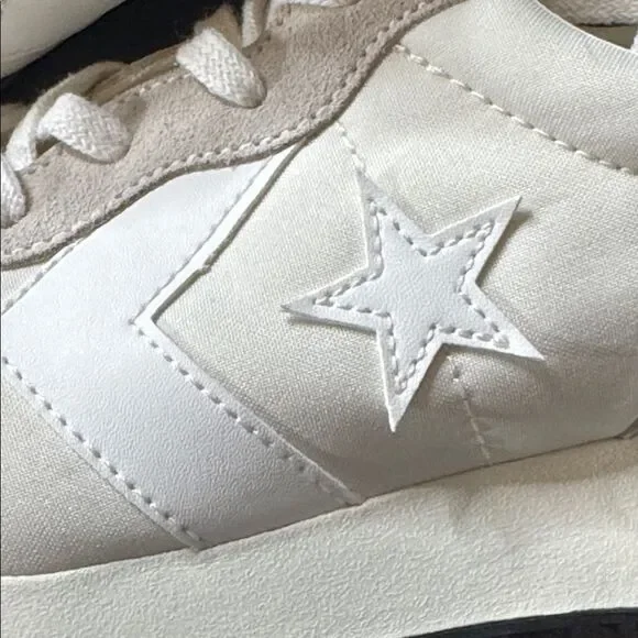 Converse Omega Unisex Gender Inclusive Beige White Sneakers Size 9 Unisex NEW - Picture 12 of 16